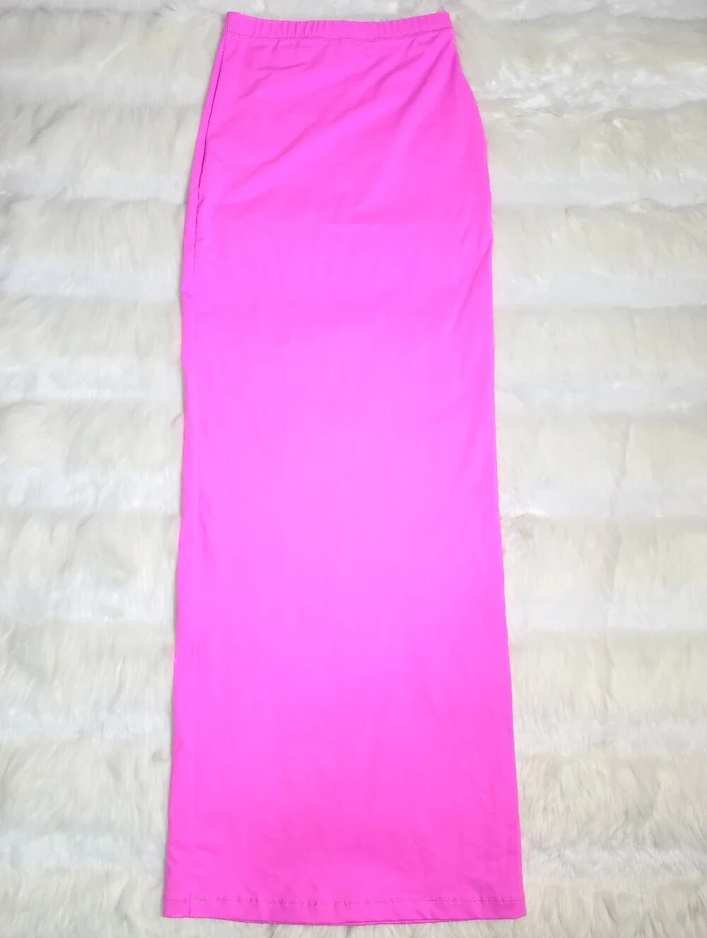 SKIMS Swim Sarong Skirt Pink Neon Orchid Women XS NEW